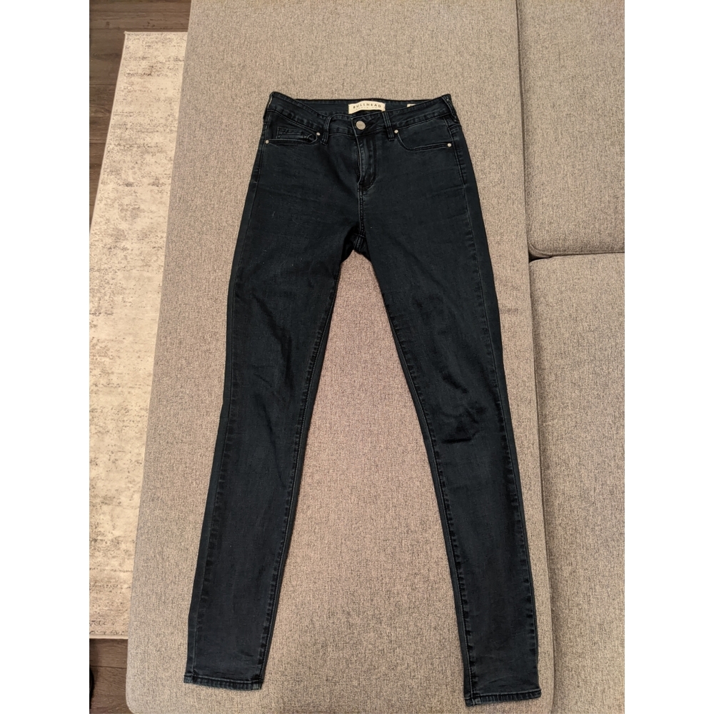 Dark blue super skinny & stretchy jeans, size 25